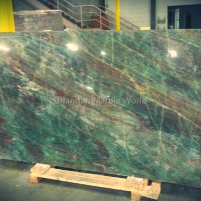 emerald quartz marble