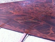 red multi marble